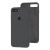 Чохол для iPhone 7 Plus / 8 Silicone Full charcoal gray 2889876