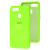 Чохол для Oppo A5s/A12 Silicone Full салатовий/neon green 2894829