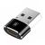 Перехідник Baseus Exquisite USB male to Type-C 2.4A чорний 2900374