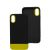Чохол для iPhone X / Xs Bichromatic black / yellow 2904145