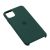 Чохол silicone для iPhone 11 Pro Max case новий зелений 2911927