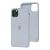 Чохол silicone для iPhone 11 Pro Max case синій туман 2911870