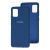 Чохол для Samsung Galaxy A51 (A515) Silicone Full синій / navy blue 2912687