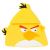 Чохол для AirPods Angry Birds жовтий 2927240