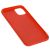 Чохол для iPhone 11 off-white leather червоний 2929623