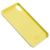 Чохол silicone для iPhone Xs Max case mellow yellow 2940814