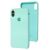 Чохол silicone для iPhone Xs Max case sea blue 2940790