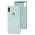 Чохол silicone для iPhone Xs Max case turquoise 2940782