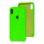 Чохол silicone case для iPhone Xs Max shine green 2941018