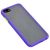 Чохол LikGus Maxshield для iPhone 6 / 7 / 8 матовий фіолетовий / салатовий 2944560