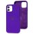 Чохол для iP 12 / 12 Pro Square Full silicone фіолетовий / ultra violet 2958846
