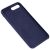 Чохол Leather для iPhone 7 Plus / 8 Plus еко-шкіра темно синій 2962715