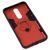 Чохол для Xiaomi Redmi 8/8A Transformer Ring удароміцний з кільцем червоний 2967129