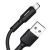 Кабель USB XO NB103 Lightning 2.1A 1m черный 2983326