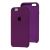 Чохол Silicone для iPhone 6 / 6s case grape 2992597