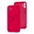 Чохол для iPhone 11 Silicone Slim Full camera rose red 3000639