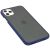 Чохол для iPhone 11 Pro Max LikGus Maxshield синій / салатовий 3011101
