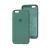 Чохол для iPhone 6/6s Silicone Full зелений / pine green 2803171
