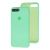 Чохол для iPhone 7 Plus / 8 Silicone Full зелений / spearmint 3035043