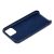 Чохол для iPhone 11 Pro Leather case (Leather) темно-синій 3040645