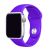 Ремінець для Apple Watch 38/40mm 110mm Silicone One-Piece фіолетовий 3041039