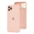 Чохол для iPhone 11 Pro Max Silicone Slim Full camera pink sand 3055780