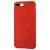 Чохол для iPhone 7 Plus / 8 Plus Kaws leather червоний 3065646