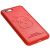 Чохол для iPhone 7 Plus / 8 Plus Kaws leather червоний 3065645