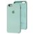 Чохол Silicone для iPhone 6 / 6s case beryl / бірюзовий 3070107