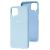Чохол для Samsung Galaxy A12 (A125) Silicone Full блакитний / lilac blue 3074767