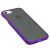 Чохол LikGus Maxshield для iPhone 6/7/8 матовий фіолетовий 3075675