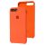 Чохол Silicone для iPhone 7 Plus / 8 Plus case помаранчевий 3083199