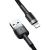 Кабель USB Baseus Cafule Lightning 2A 3m gray/black 3086640
