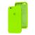 Чохол для iPhone 6/6s Silicone Full camera салатовий / neon green 3104188