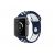 Ремінець для Apple Watch Sport Nike+ 38mm / 40mm midnight blue white (синій з білим) 3112443