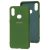 Чохол для Samsung Galaxy A10s (A107) Silicone Full зелений / dark green 3136507