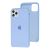 Чохол silicone для iPhone 11 Pro Max case lilac 3137016