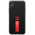 Чохол для iPhone X / Xs Baseus Little Tail Case чорний + червоний 3139891