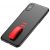 Чохол для iPhone X / Xs Baseus Little Tail Case чорний + червоний 3139893