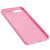 Чохол для iPhone 7 Plus / 8 Plus off-white leather рожевий 3144721