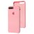 Чохол Silicone для iPhone 7 Plus / 8 Plus case light pink 3145726