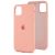 Чохол для iPhone 11 Silicone Full рожевий / peach 3148303