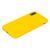 Чохол для iPhone X / Xs Matte жовтий 3160248