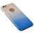 Чохол для iPhone 6 під яблуко градієнт синій 3172317