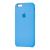 Чохол Silicone для iPhone 6 / 6s case light blue 3172304