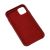 Чохол для iPhone 11 Leather сase (Leather) червоний 3172212