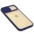Чохол для iPhone 12 Pro LikGus Camshield camera protect синій 3172223