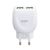 Зарядний пристрій EMY MY-221 (micro 2 USB/2.4A) 2in1 білий 3173805