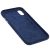 Чохол для iPhone Xr Alcantara 360 темно-синій 3177467