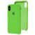 Чохол Silicone для iPhone X / Xs case green 3182569